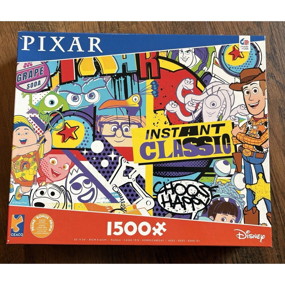 Ceaco - 1500 Piece Puzzle - Disney Pixar Grafitti